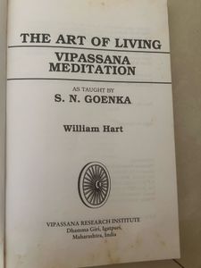 The Art of Living: Vipassana Meditation