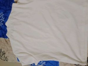 White Mock Neck Top