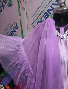Elegant Lavender Silk Kurta duppata