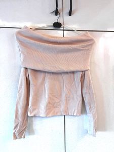 Cozy Off-Shoulder Knit Sweater