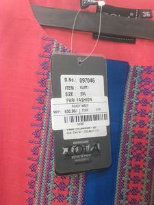 ZOLA Women’s Pink Embroidered Kurti | Ethnic Casua
