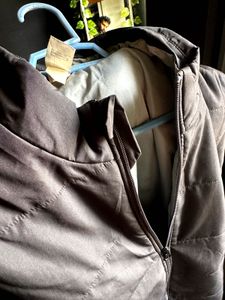 Black Puffer Jacket Decathalon