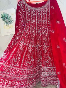 beautiful party wear Sarara suit full work