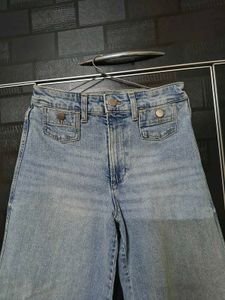H&amp;M wide leg jeans women