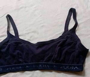 Navy Blue Comfort Bra