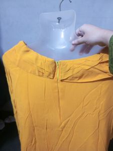 Very Beautiful Yellow Gawn