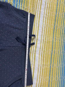 UNUSED Cute Blue Polka Dot Shorts - Night wear