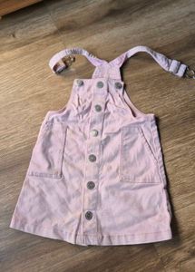 H&amp;M Pink Denim Overalls