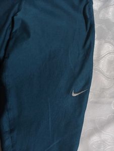 Teal Cropped Flare Pants