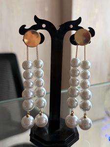 Elegant Pearl Drop Earrings