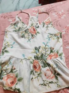 Floral Print Summer Top
