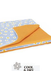 [CLEARANCE] KOPA Blue Floral Cotton 120GSM Dohar
