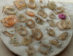 Unique Handmade Resin Earrings