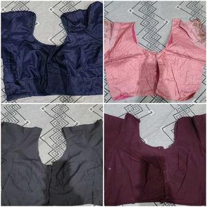 Set of 4 Indian Blouses