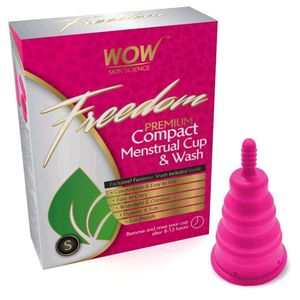 WOW Skin Science Freedom Menstrual Cup &amp; Wash (S)