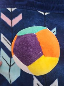 Soft Multi-Color Plush Ball Toy