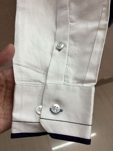 KENA Men's Color Block Button-Down Shirt