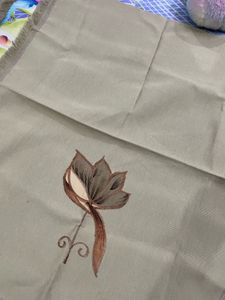 Elegant Embroidered 5 seat sofa cover