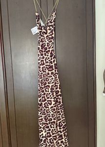 Leopard Print Maxi Dress