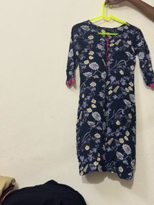 Floral Print Kurta