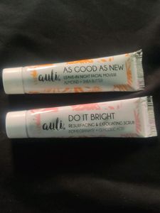 Face Scrub And Night Cream (Auli)
