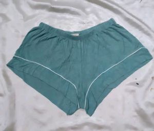 Comfortable Teal Pajama Shorts