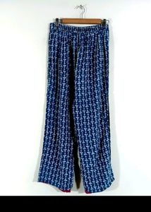 Double Layered Stylish Indigo Palazzo