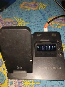 Multi-functional Wireless Charger with Digital Clo