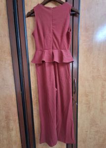 Chic Peplum Jumpsuit