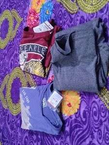 Fearless Tiger Graphic T-Shirt combo 3