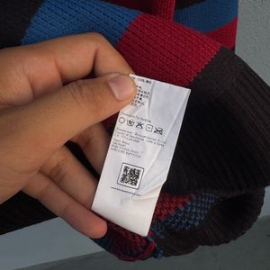 Striped Knit Sweater