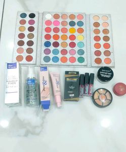 Mixed Makeup Set - Palettes, Fixer, & More!
