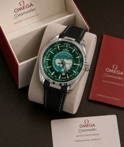 OMEGA Aqua Terra Seamaster Worldtimer Blue Edition