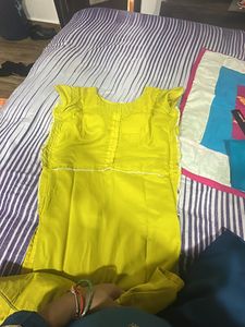 Straight A Line Kurta &amp; Othni Set
