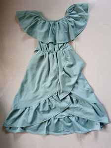 🇹🇭Adorable Ruffled Blue Dress for Girls
