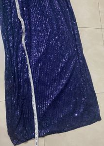Sequin Navy Blue gown(available for a limited peri