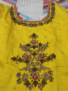 Beautiful Yellow Lehenga Choli Set