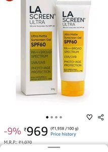 LA SCREEN ULTRA Sunscreen Gel SPF 60