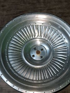 Vintage Metal Hubcap