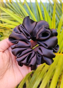 Satin Scrunchies - Buy 2 Get 1 Free