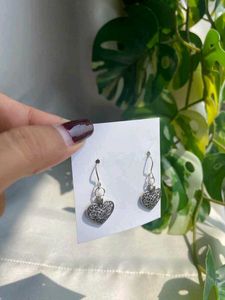 Heart Dangle Earrings