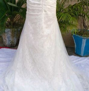 Elegant White Bridal Lehenga