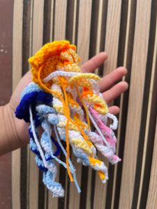 Crochet Jellyfish Keychain ( Any 1 )