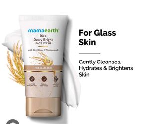50 ML Mamaearth Rice Face Wash for Dewy Skin