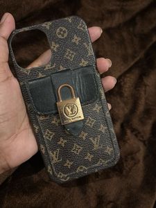 Designer Phone Case with Lock Accent