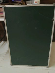 Green Chalkboard with Metal Frame
