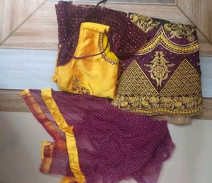 Kids Traditional Wear Lehenga Choli Set