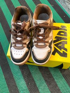 OG ZAYDN Brown, Black &amp; White Sneakers