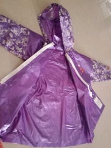 Babyhug Full Sleeves Hooded Raincoat
