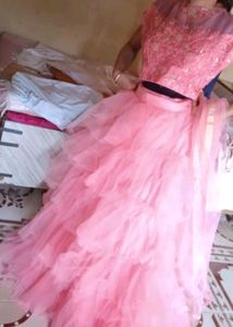Lehenga Beautiful Ruffle Detailing